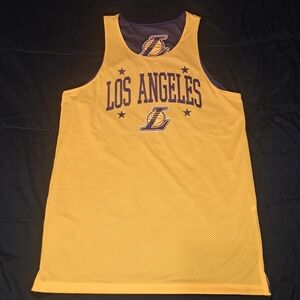 LAKER Reversible Jersey Sz M With Hat